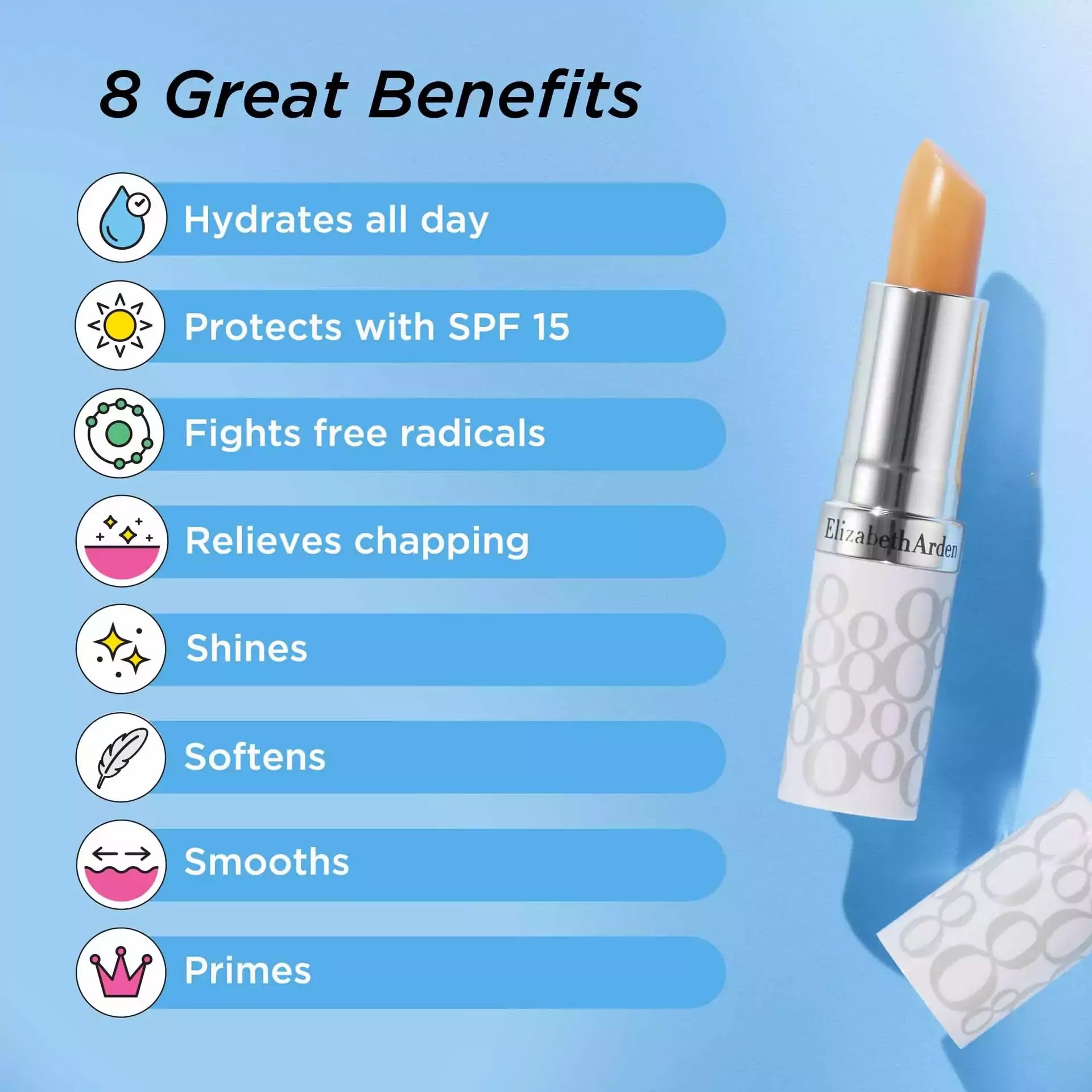 Eight HourĀ® Cream Lip Protectant Stick Sunscreen SPF 15 - Image 3