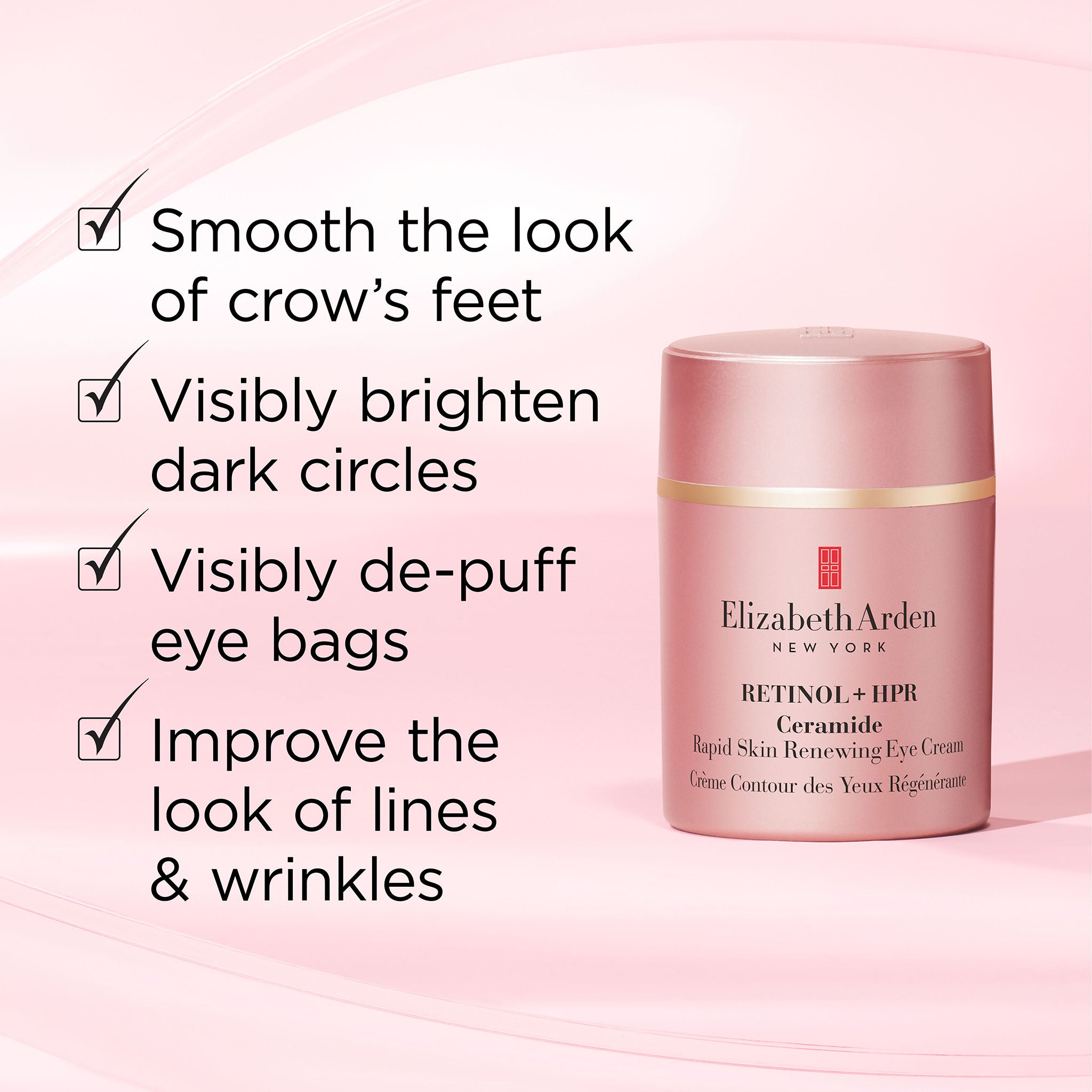 Retinol + HPR Ceramide Rapid Skin Renewing Eye Cream - Image 3