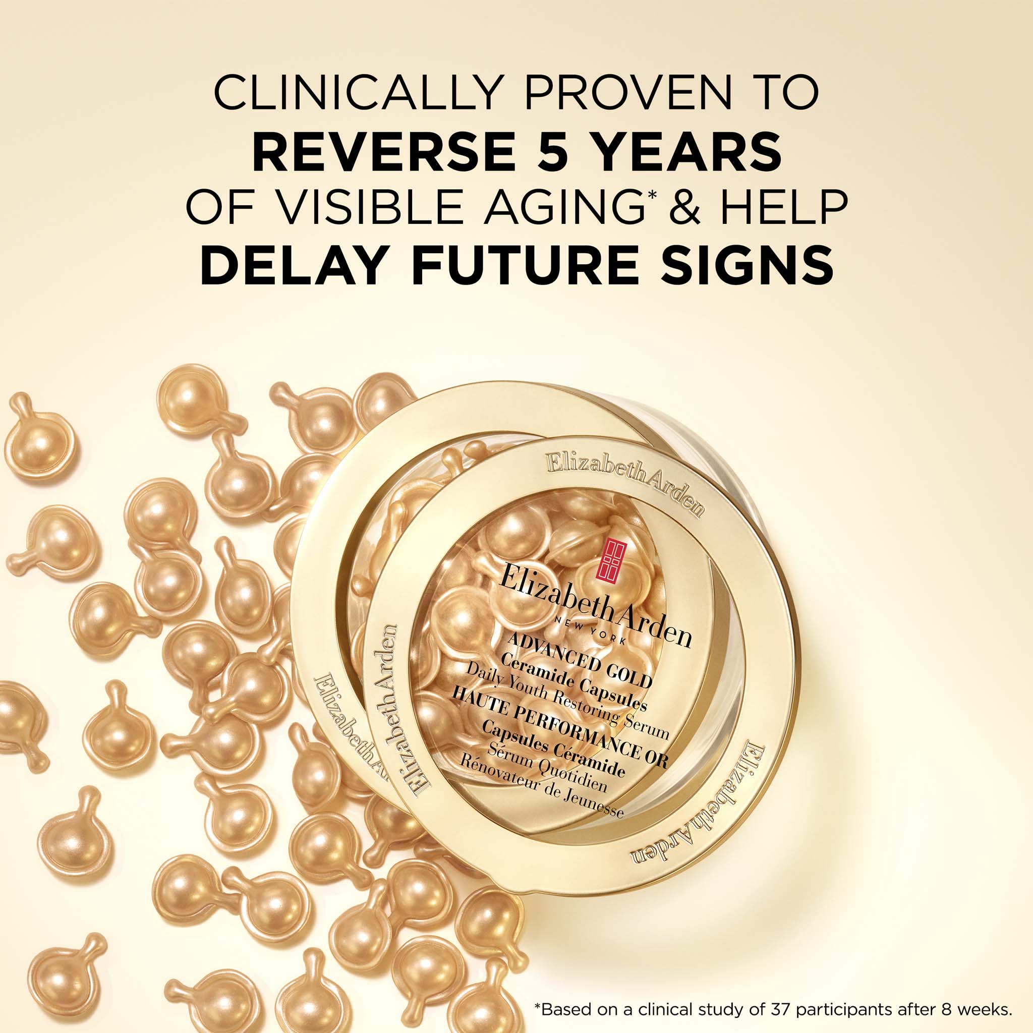 Advanced Gold Ceramide Capsules Daily Youth Restoring Serum - Image 2