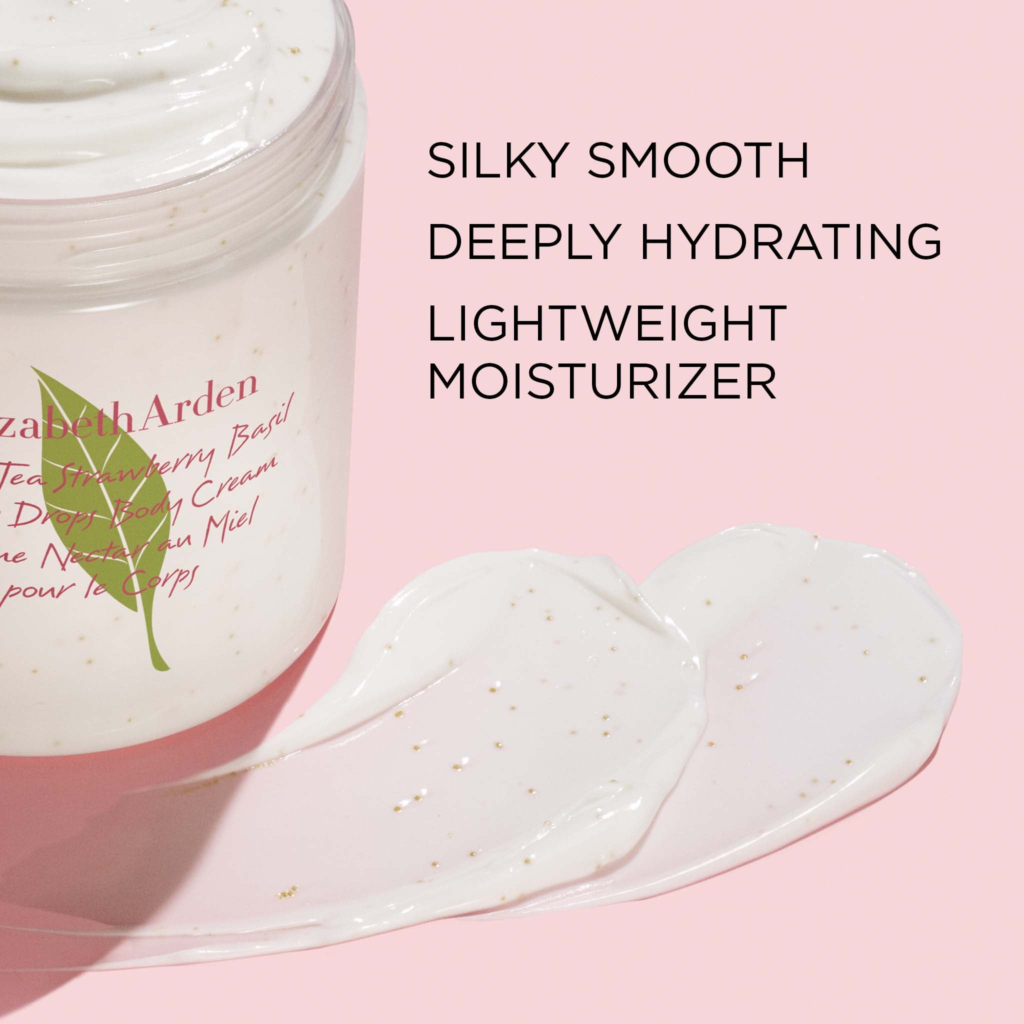 Green Tea Strawberry Basil Honey Drops Body Cream - Image 5
