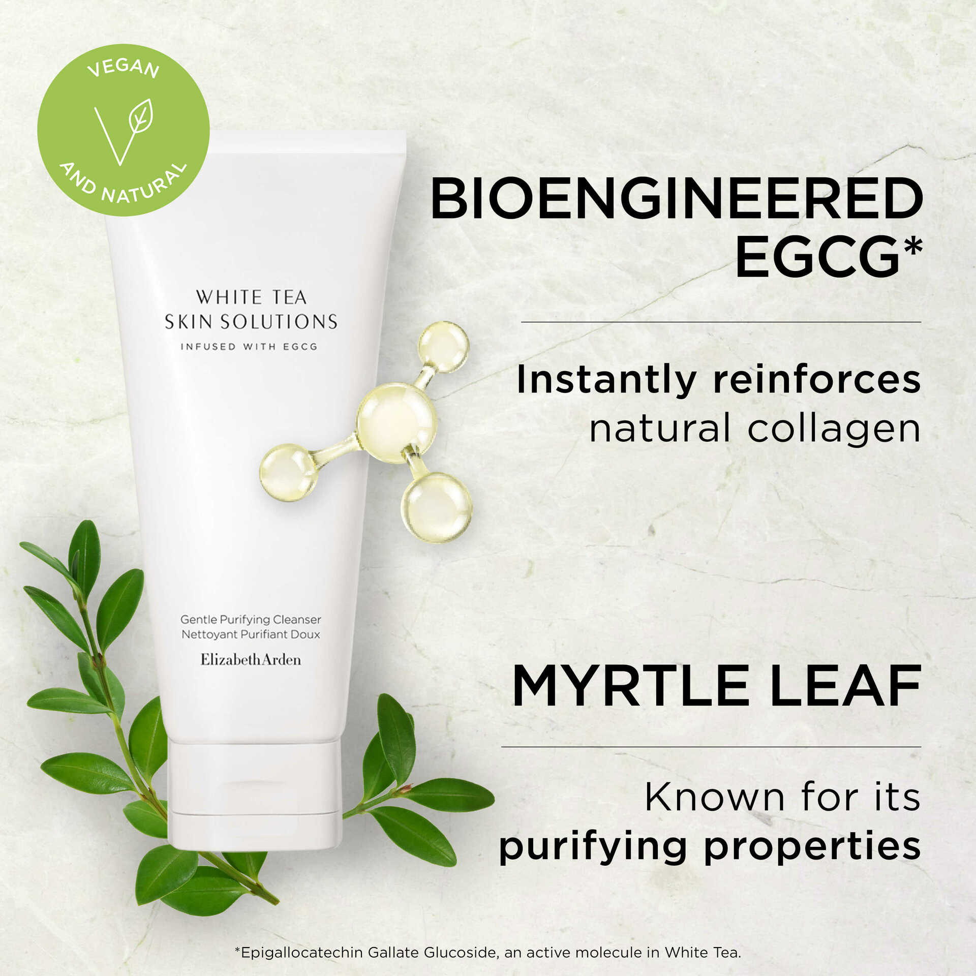 White Tea Skin Solutions Gentle Purifying Cleanser - Image 7