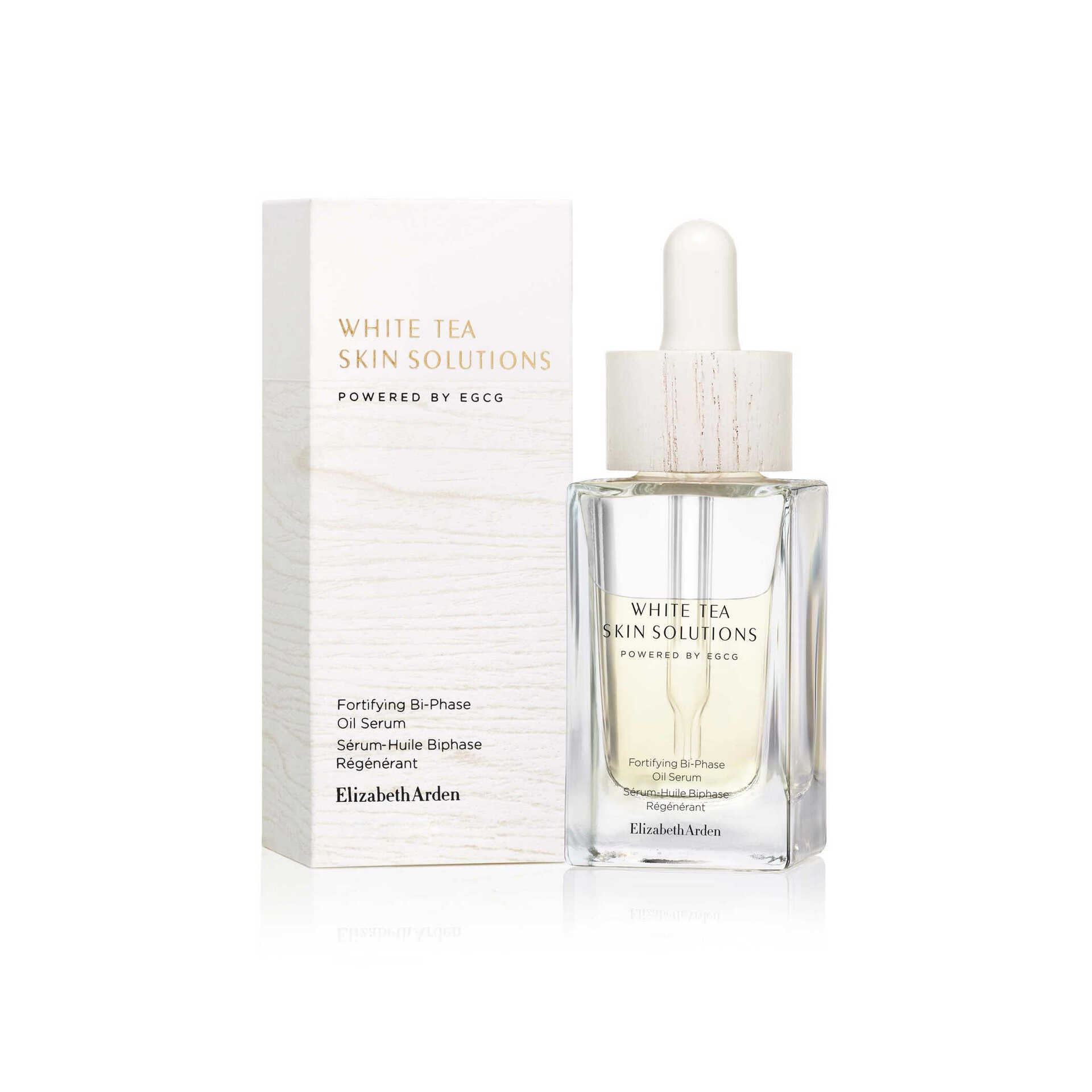 White Tea Skin Solutions Fortifying Bi-Phase Oil Serum - Image 3